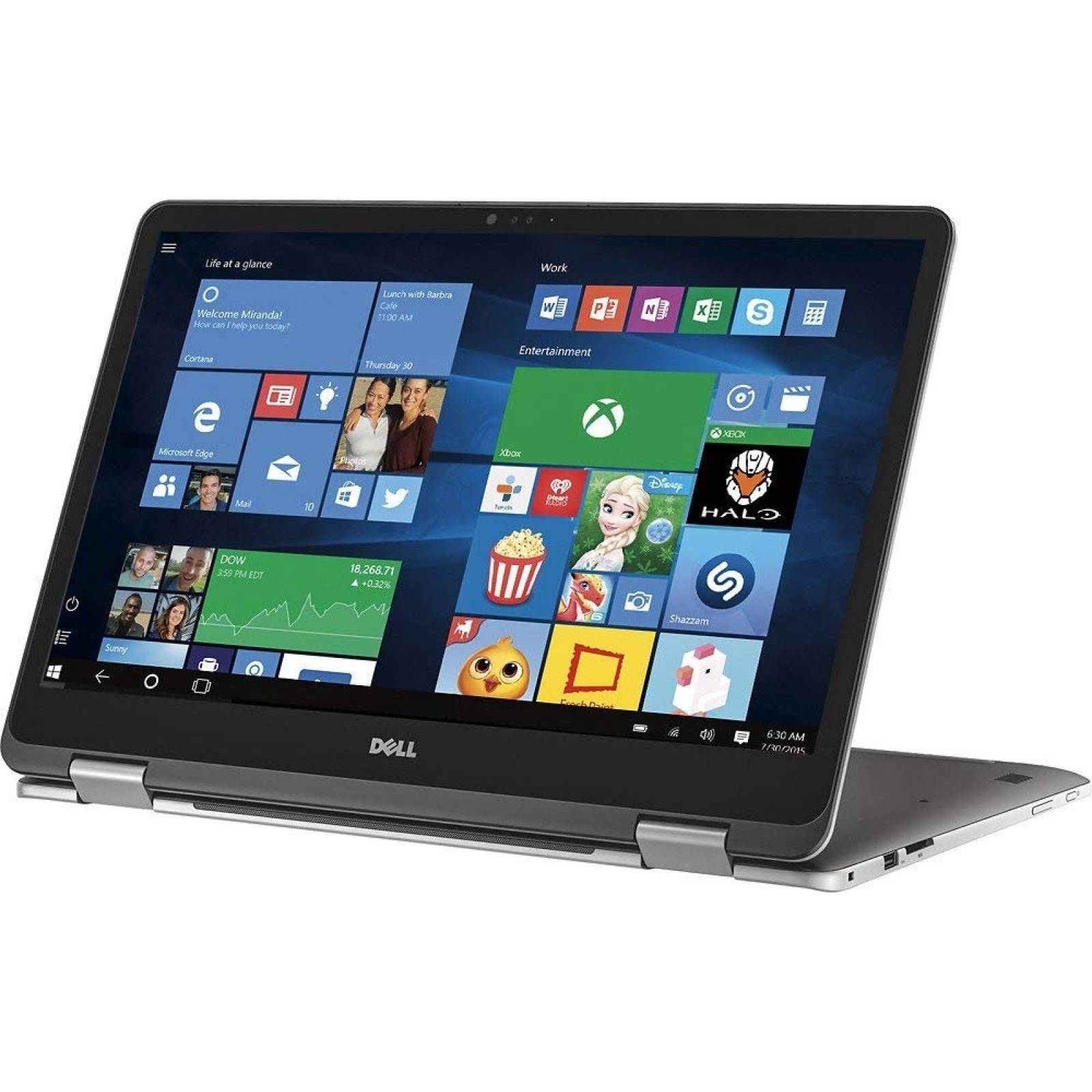 Laptop Dell Inspiron I7 17.3'' 16GB 512GB SSD GTX940MX Plata