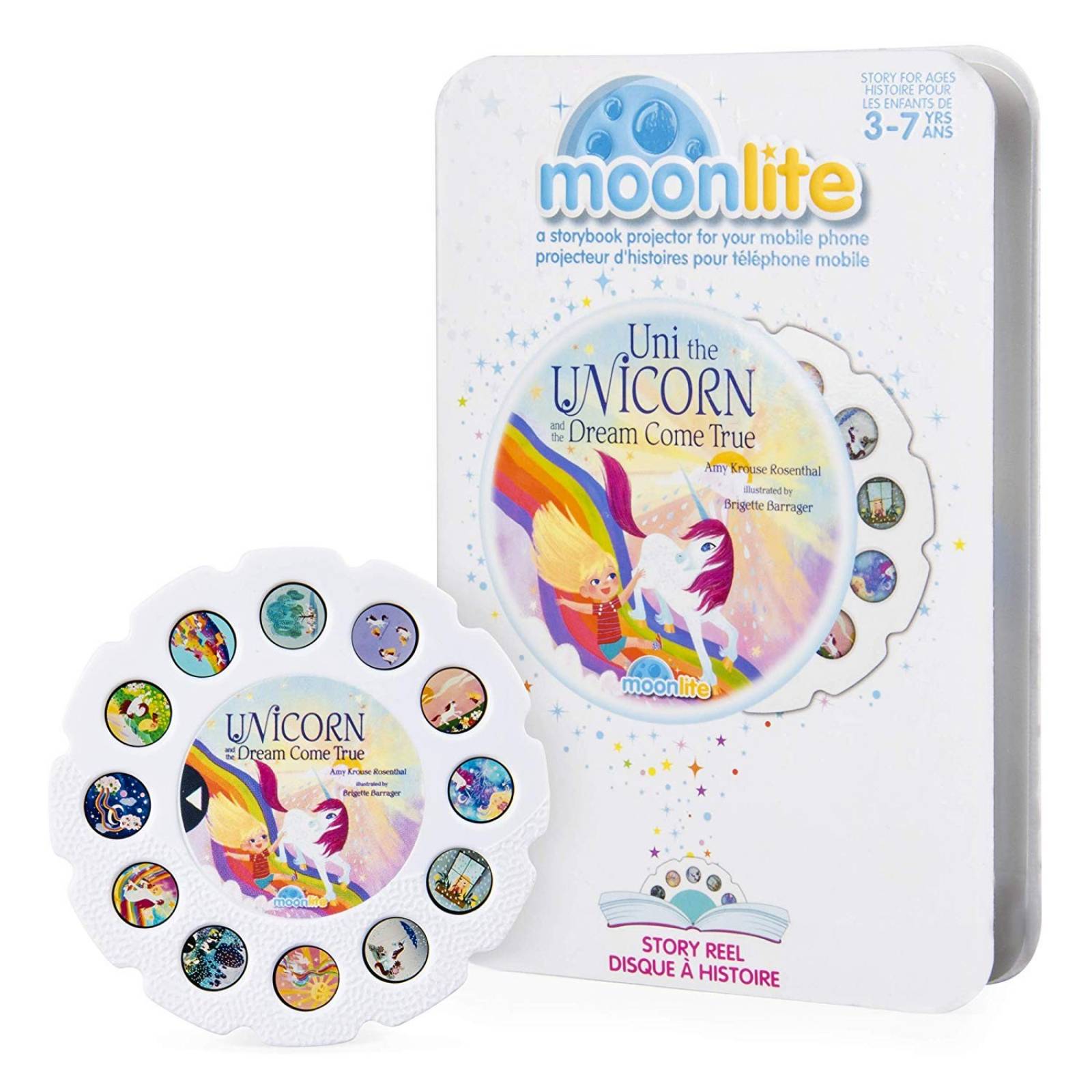 Cuento para proyector Moonlite Uni the Unicorn and the Dream