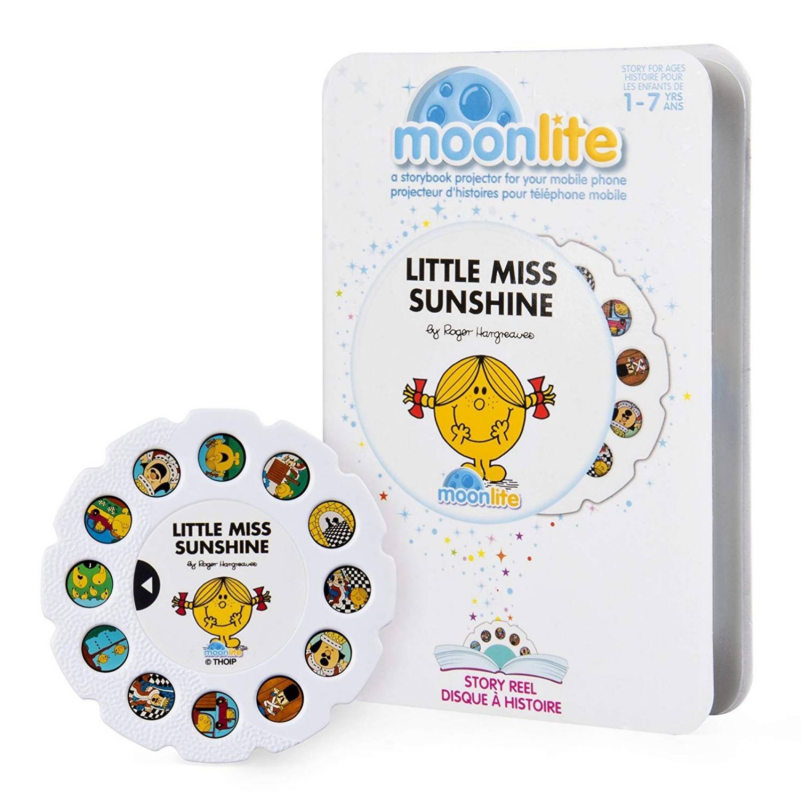 Cuento para proyector Moonlite Little Miss Sunshine 1 año
