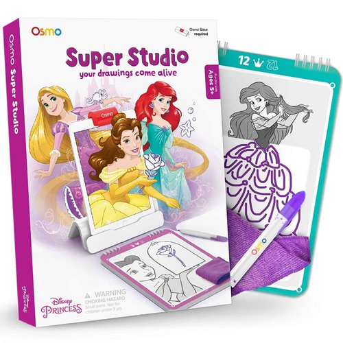 Kit de Dibujo Osmo Super Studio Princesas Disney -Sin Base
