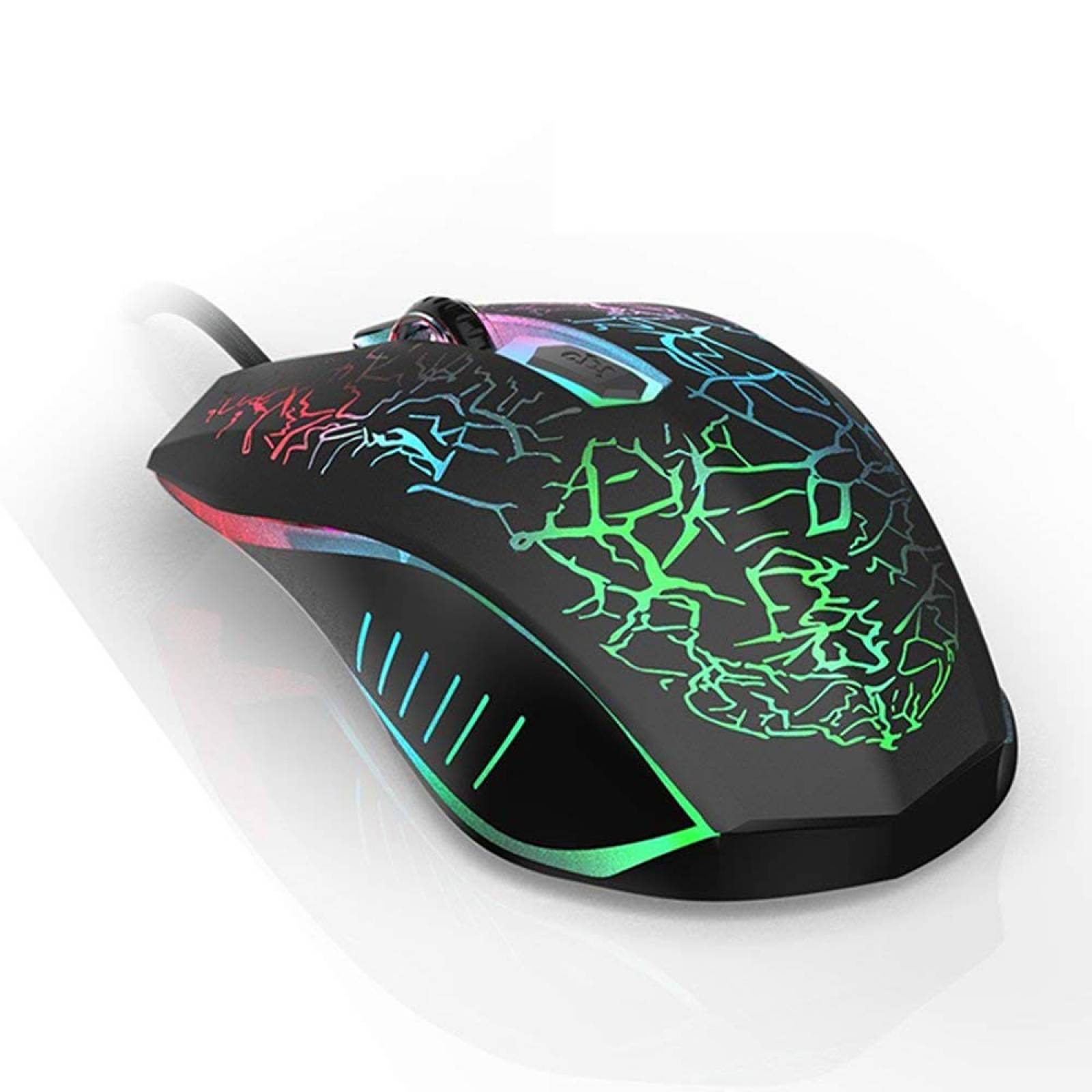 Mouse Gamer AIRENA Diseño Ergonómico Silencioso -Negro
