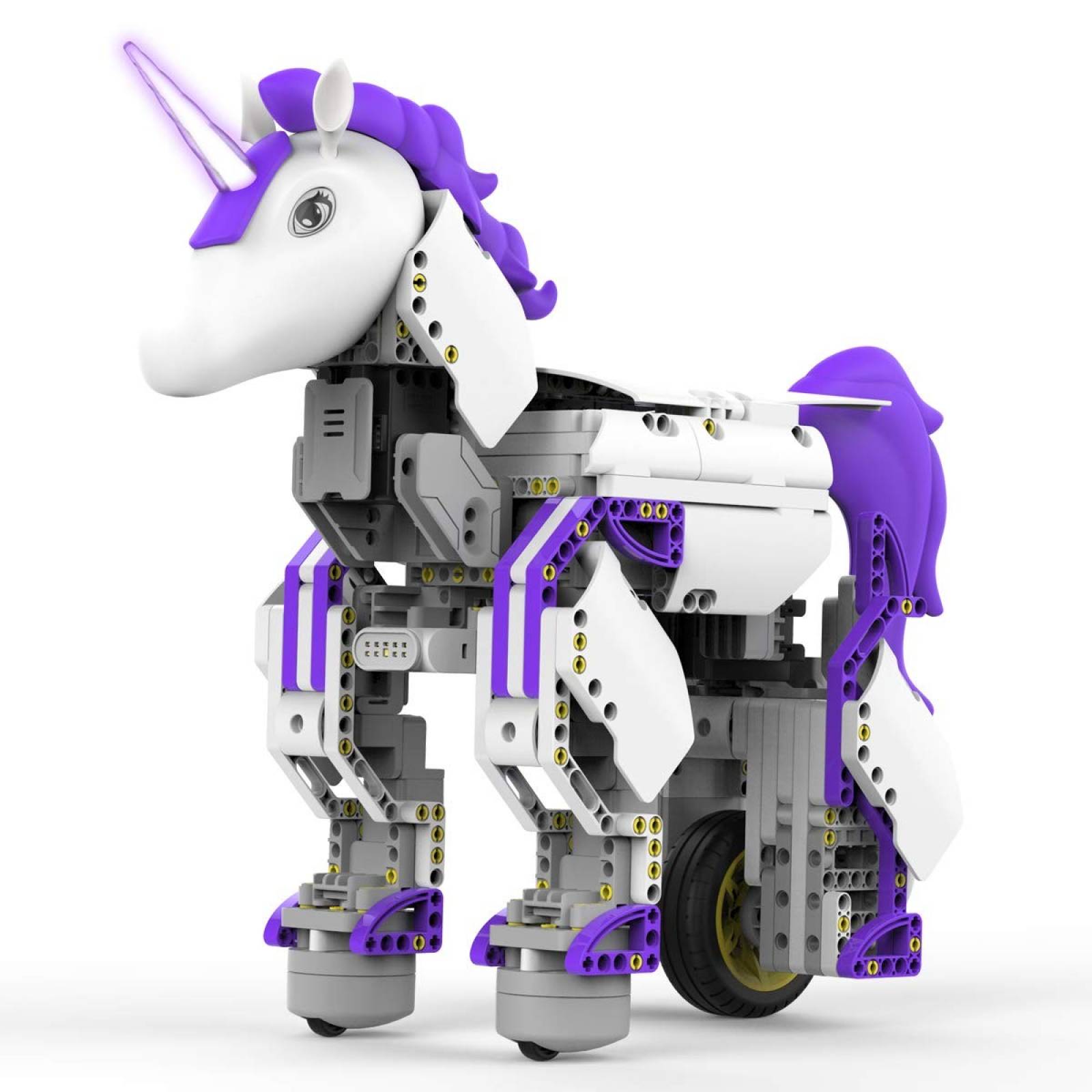 Robot UBTECH JRA0201 Unicornbot para App 440 piezas -morado