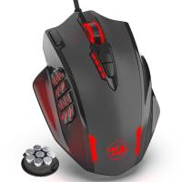 Mouse Gamer Redragon M908 Impact 12400 Dpi 18 Botones