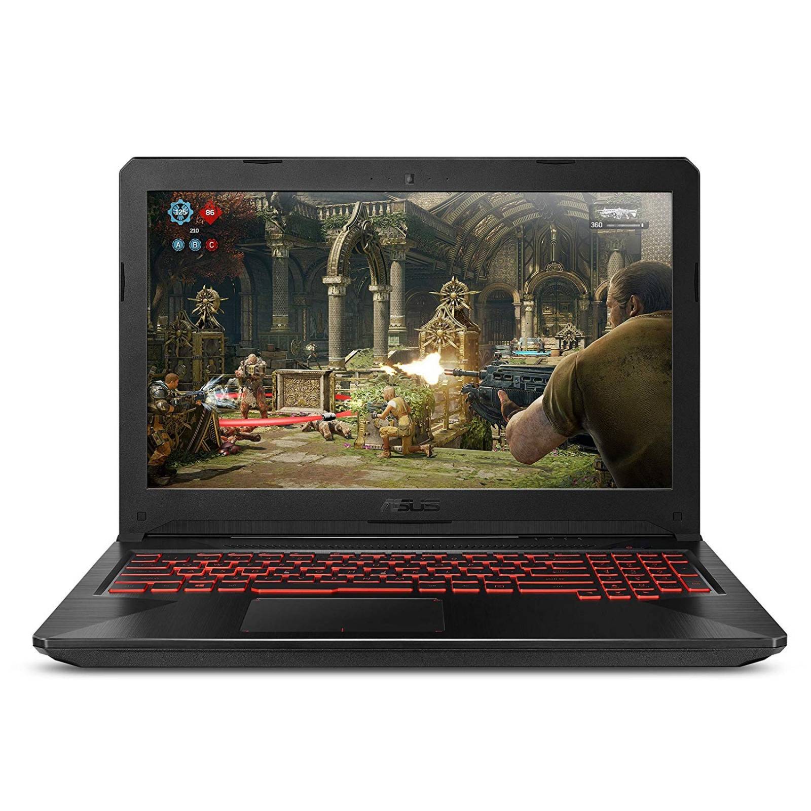 Laptop Gamer Asus FX504 15.6'' i5 8GB 1TB SSHD GTX1050 Negro