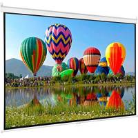 Pantalla Para Proyeccion Vivo 100'' 16:9 Hd Plegable -Blanco