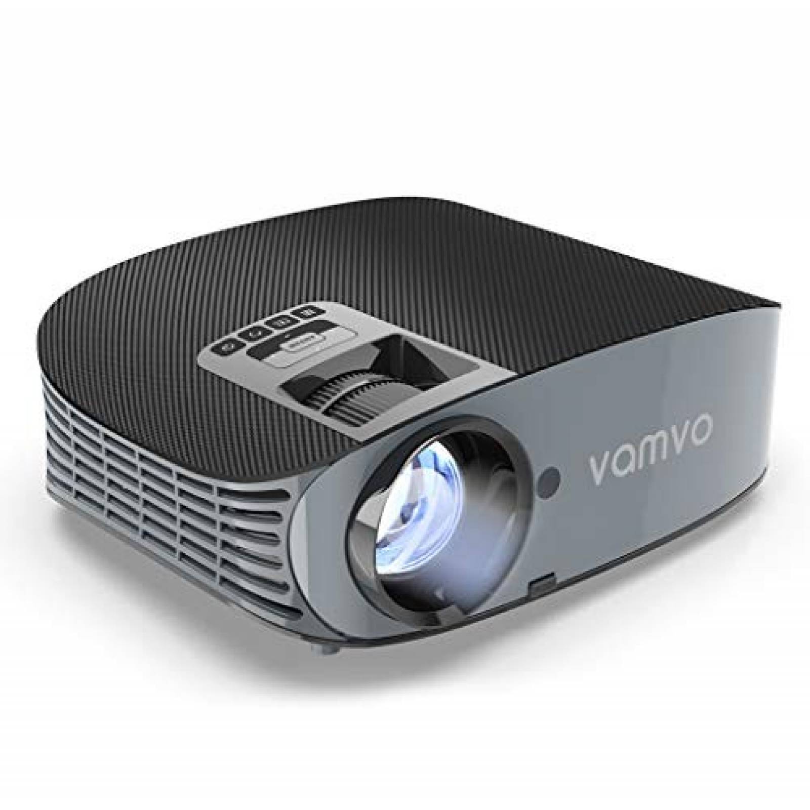 Videoproyector Vamvo 3600L exterior 200'' PS4 HDMI VGA USB