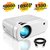 Proyector DracoLight 3300 Lumens 1080P Portátil -Blanco