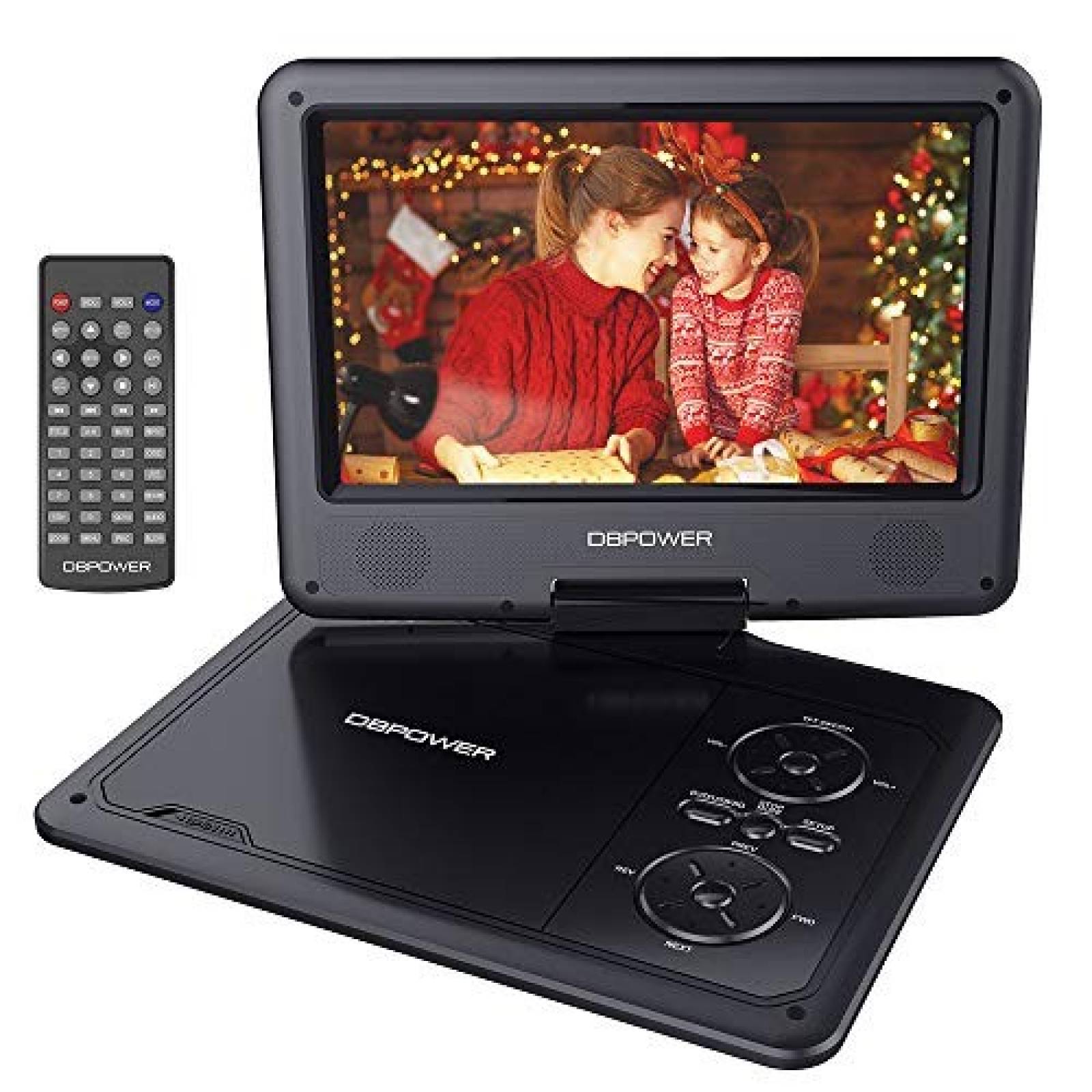 Reproductor de DVD portátil DBPOWER PD928 -Negro