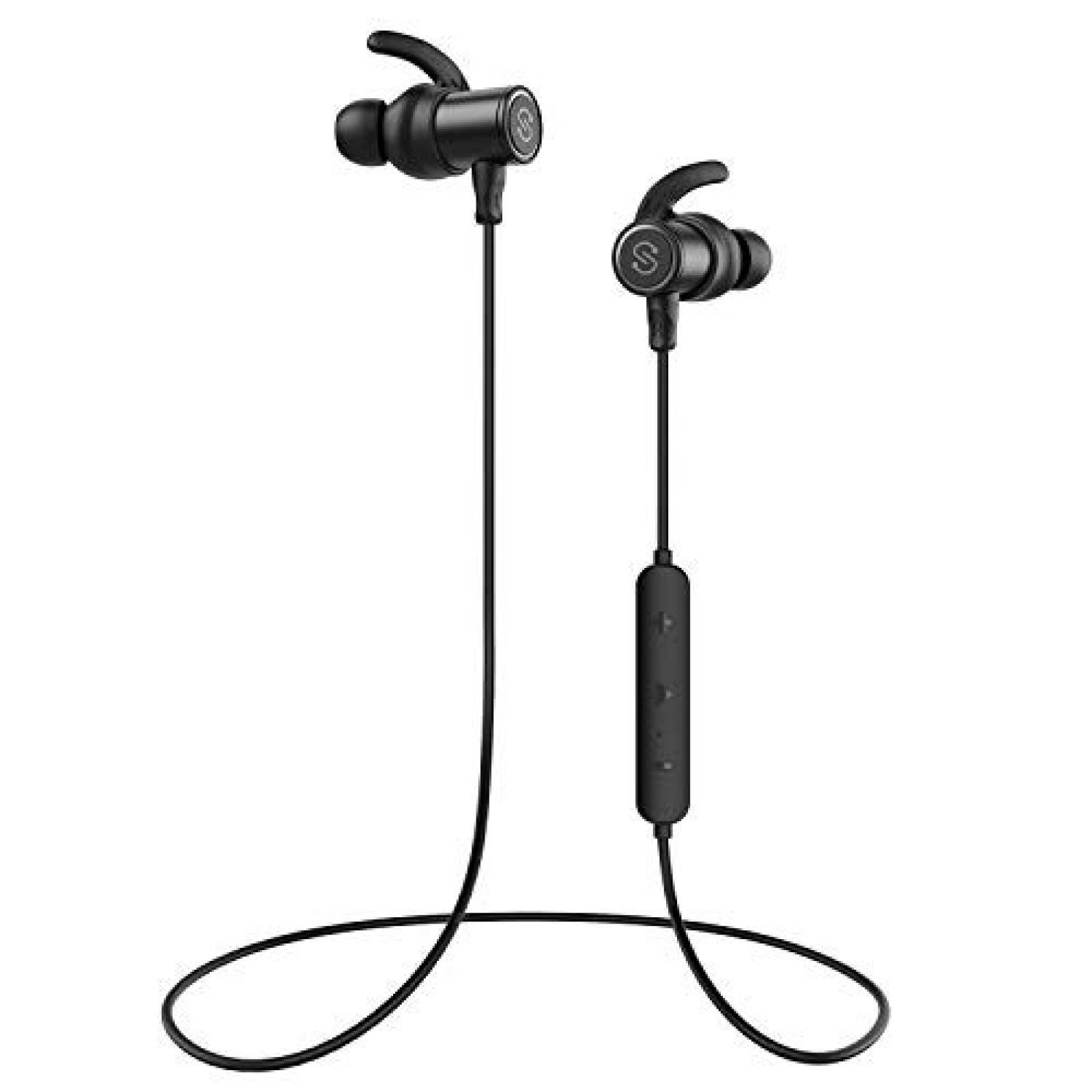 Audifonos SoundPEATS Bluetooth 5.0 Inalámbricos 8Hrs -Negro