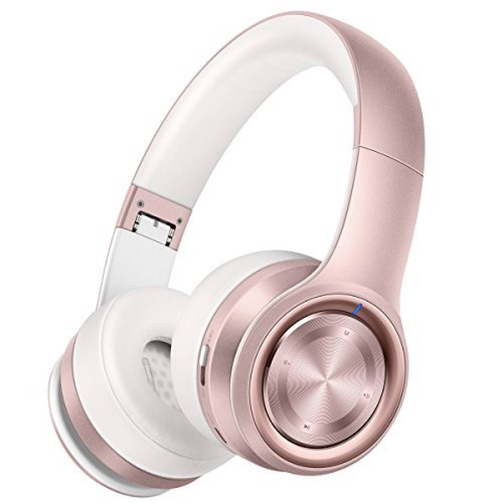 Audifonos Picun P26 Bluetooth 30Hrs Plegables -Oro Rosa