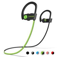 Audífonos Letscom Bluetooth Impermeables 8Hrs Batería -Verde