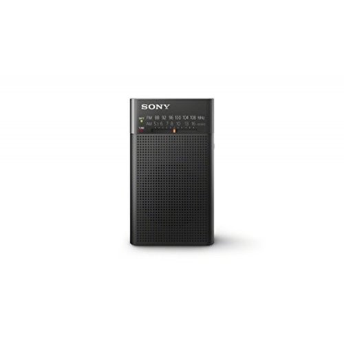 Radio portátil Sony ICFP26 AM FM indicador LED -Negro