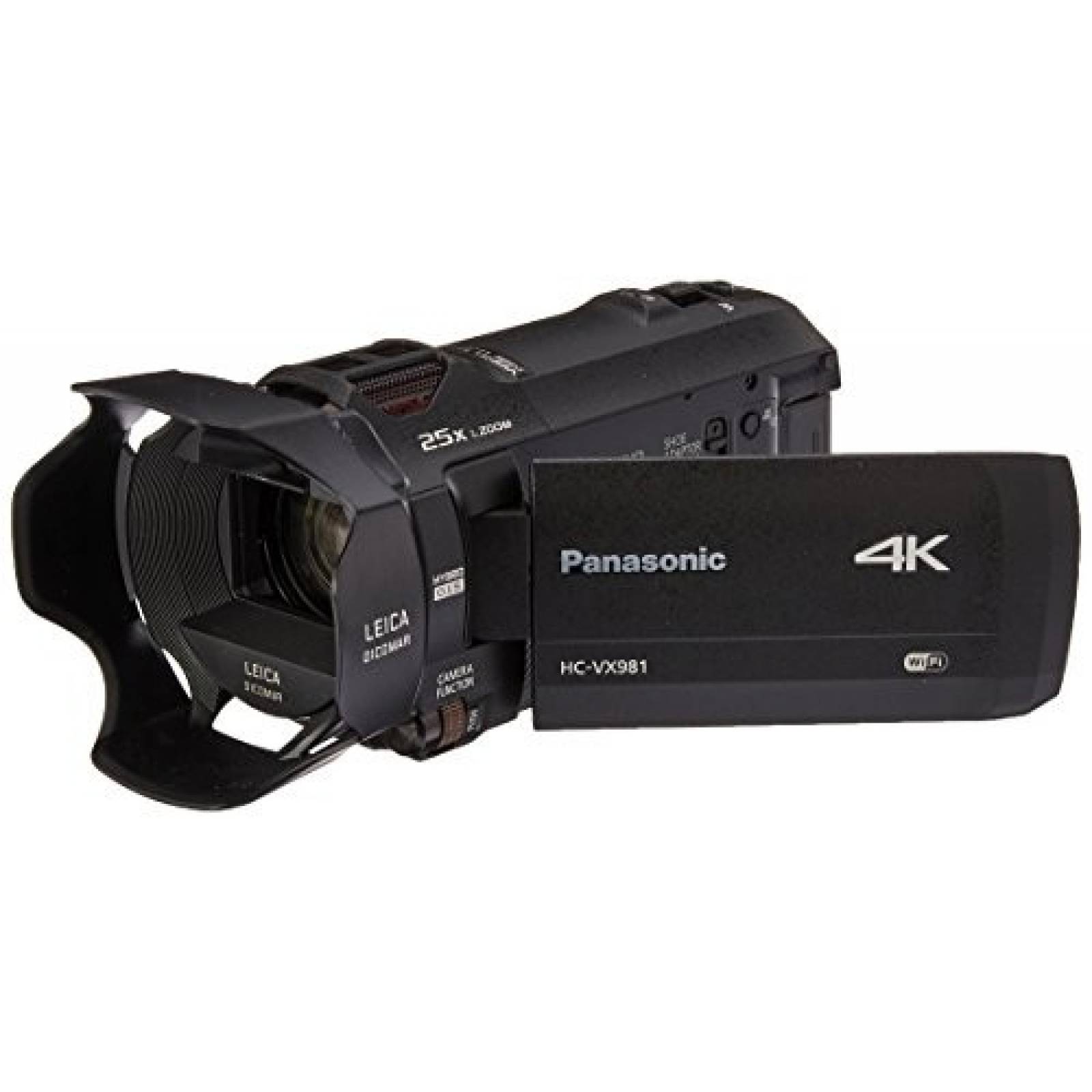Cámara de video Panasonic HC-VX981 2.3'' 4K UHD 20X -Negro