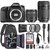 Kit Cámara DSLR Canon EOS 80D Con Lentes y Accesorios