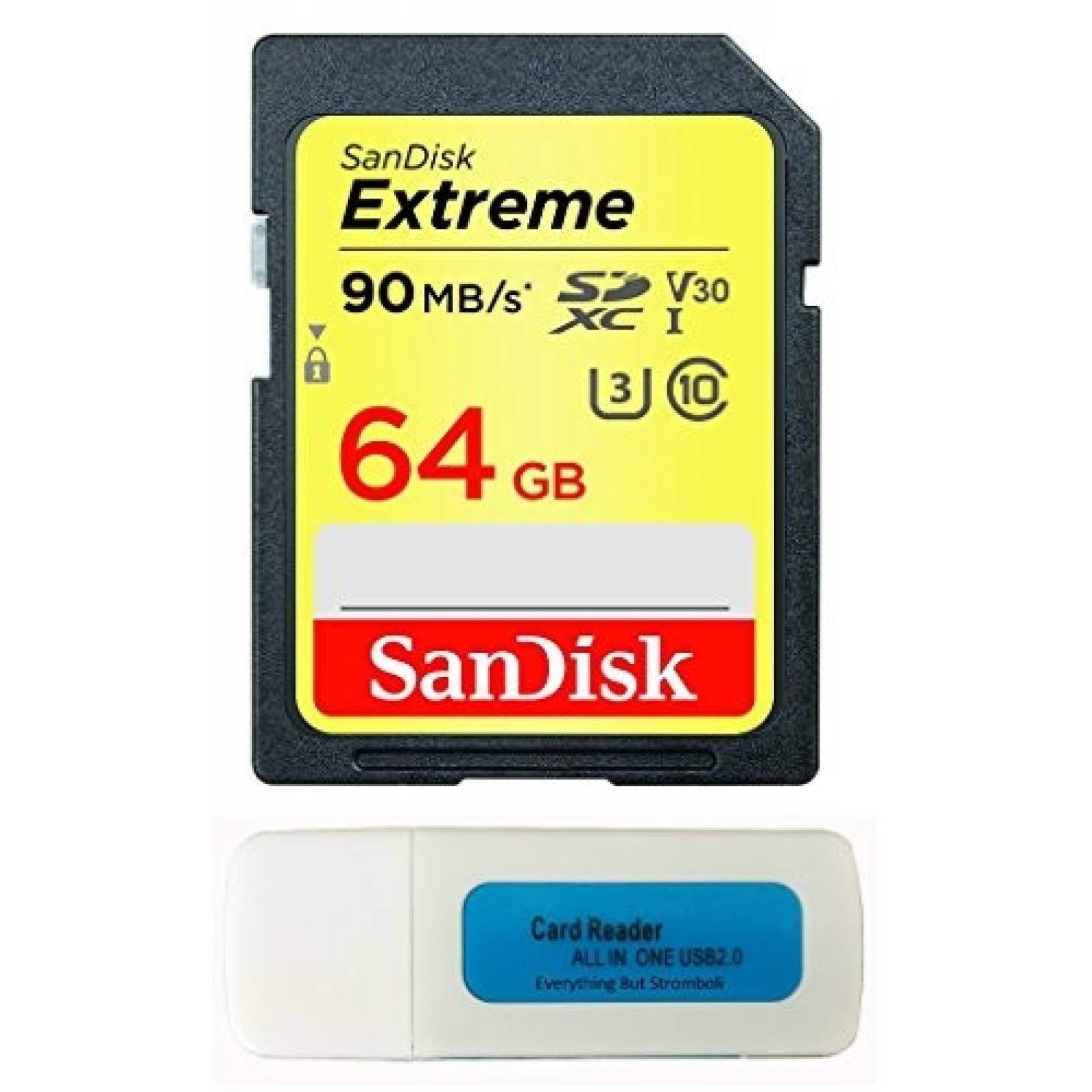 Tarjeta de Memoria SanDisk 64GB para Canon EOS Rebel