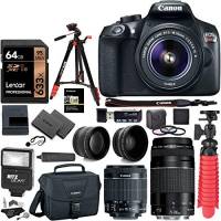 Cámara Dslr Canon Eos Rebel T6 Kit De Lentes Y Accesorios