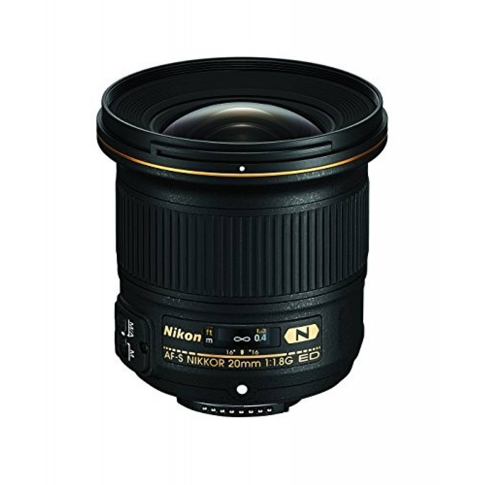 Lente para Cámara DSLR Nikon AF-S FX 20mm f/1.8G ED -Negro