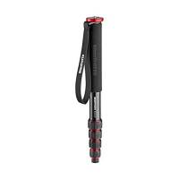 Monopod Manfrotto Aluminio Montura Para Cámaras -Rojo
