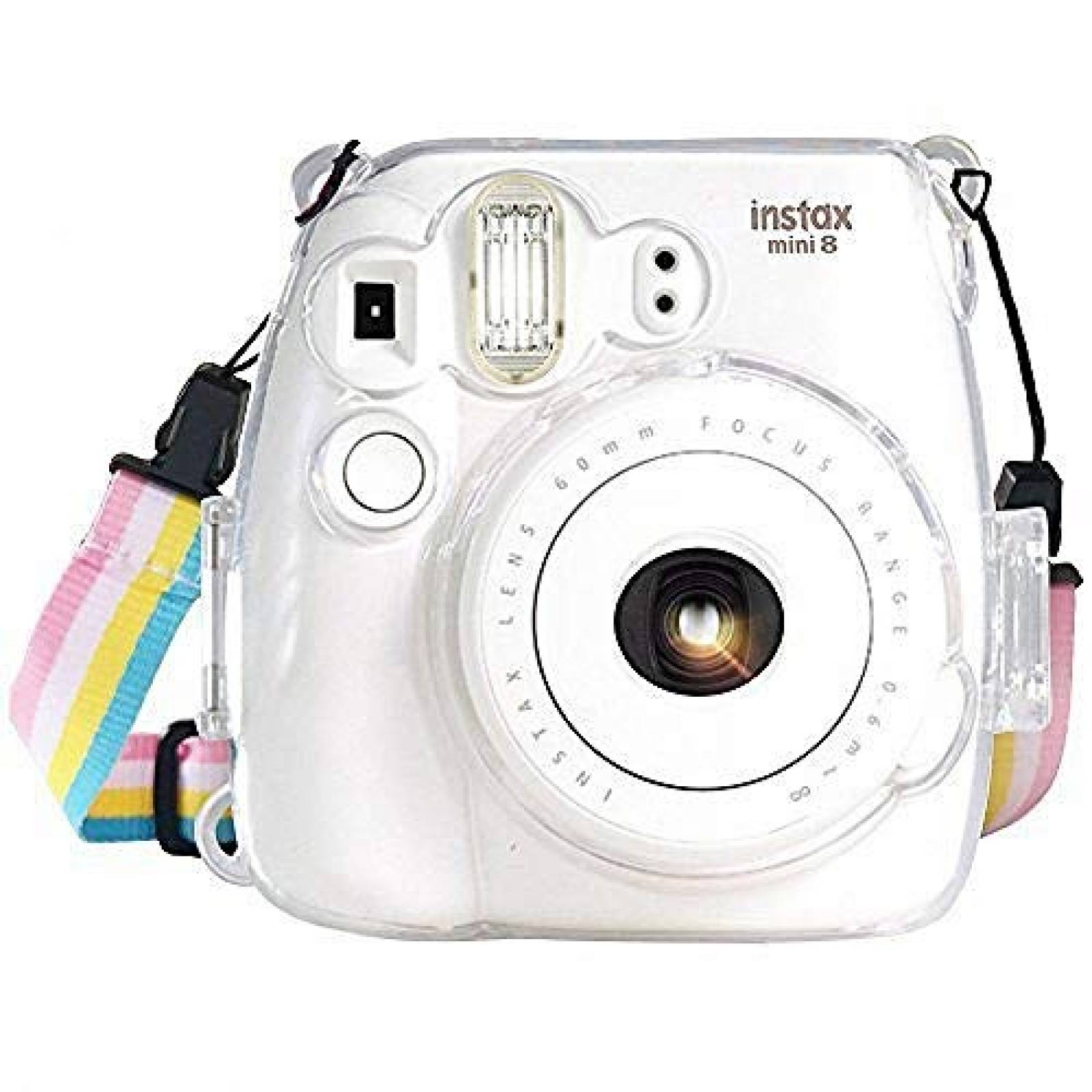 Funda Para Fujifilm Instax Mini 11/9/8/8+ - Cuero PU, Con Bolsillo, Correa Ajustable Y álbum De Fotos