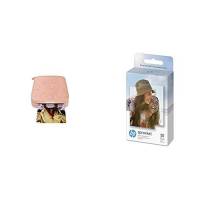 Impresora Fotográficas Portátil Hp Papel Foto 50Hojas -Blush