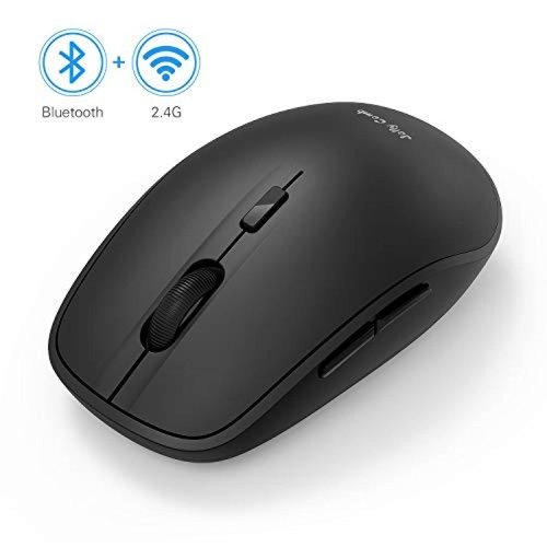 Mouse inalámbrico Jelly Comb Bluetooth DPI ajustable -Negro