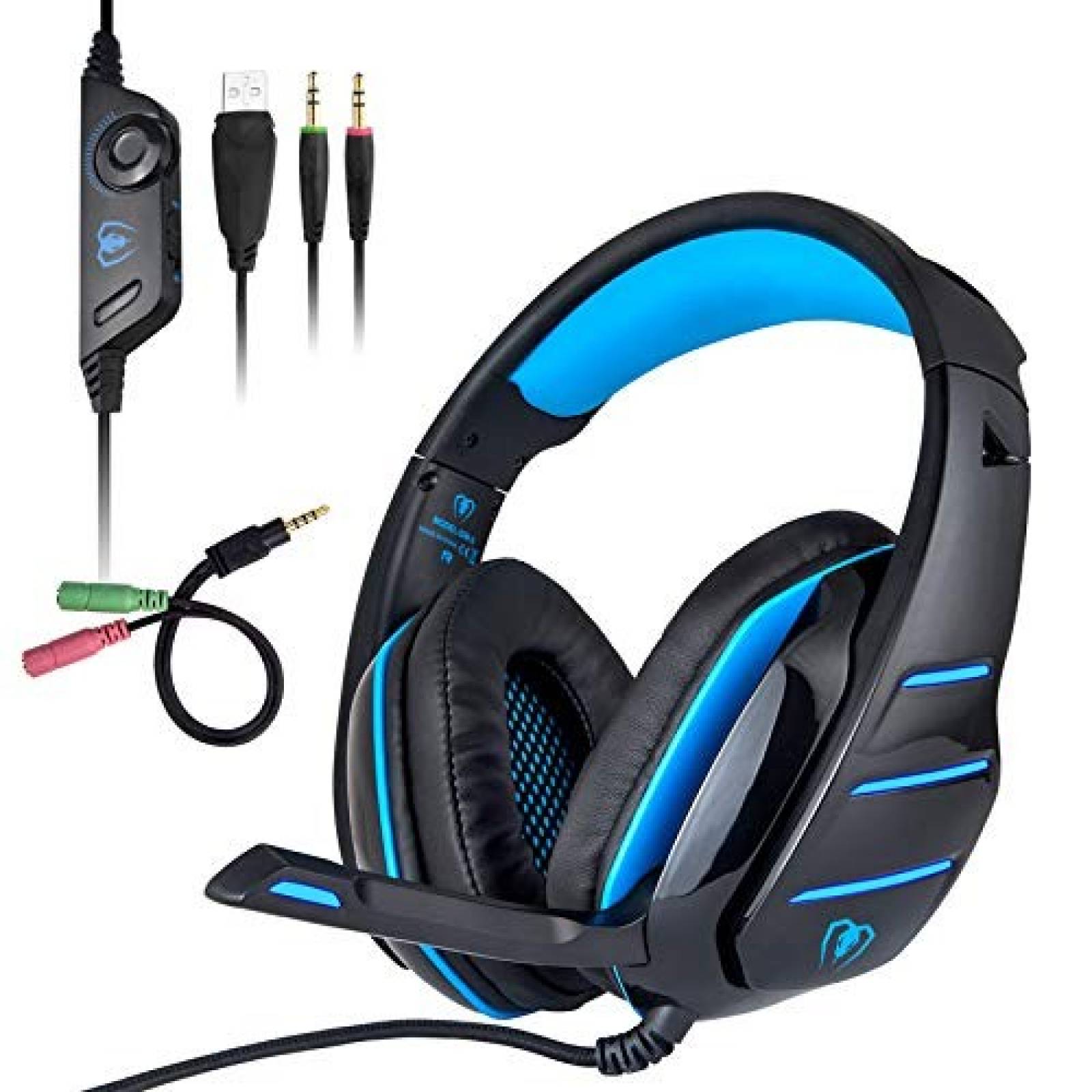 Diadema Gaming Beexcellent XboxOne PS4 PC cancelación ruido