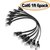 Cable Ethernet Cat 6 delgado para computadora 6 pzas -Negro