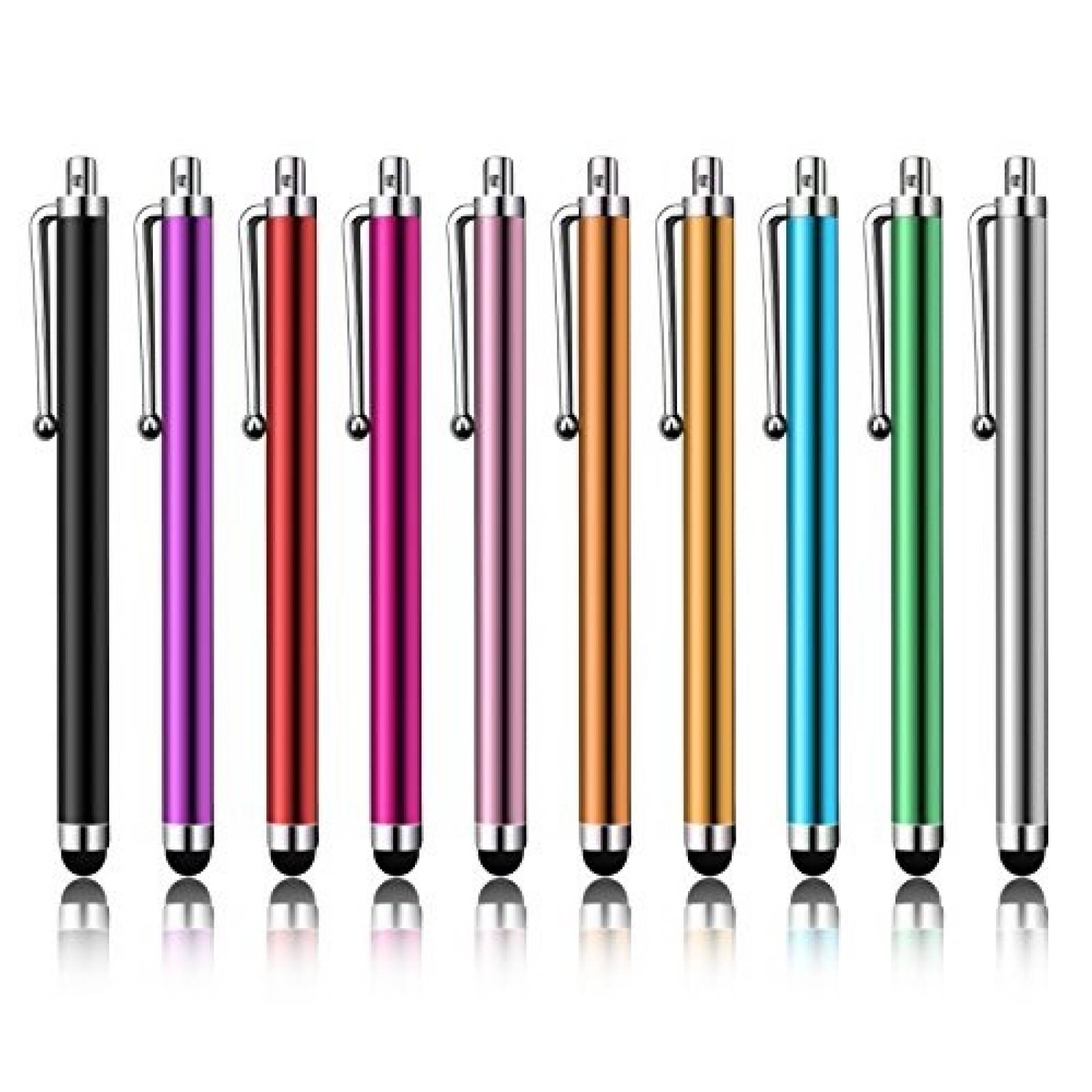 Pluma stylus Liverway 10 piezas colores varios universal
