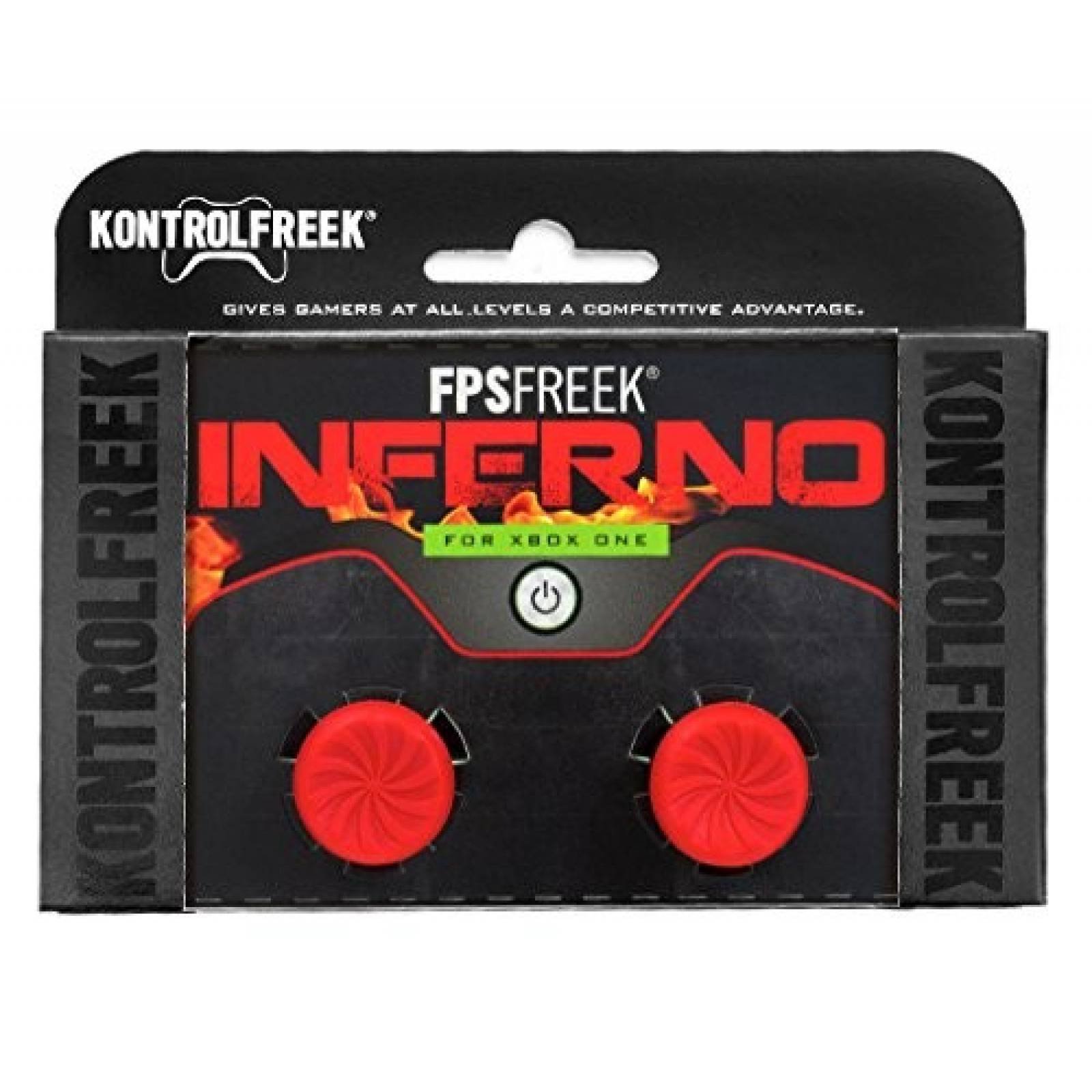 Cubierta Pulgar KontrolFreek FPSFreek Inferno Xbox One -Rojo