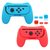 Grip FASTSNAIL para Nintendo Switch Joy Con -Rojo y Azul