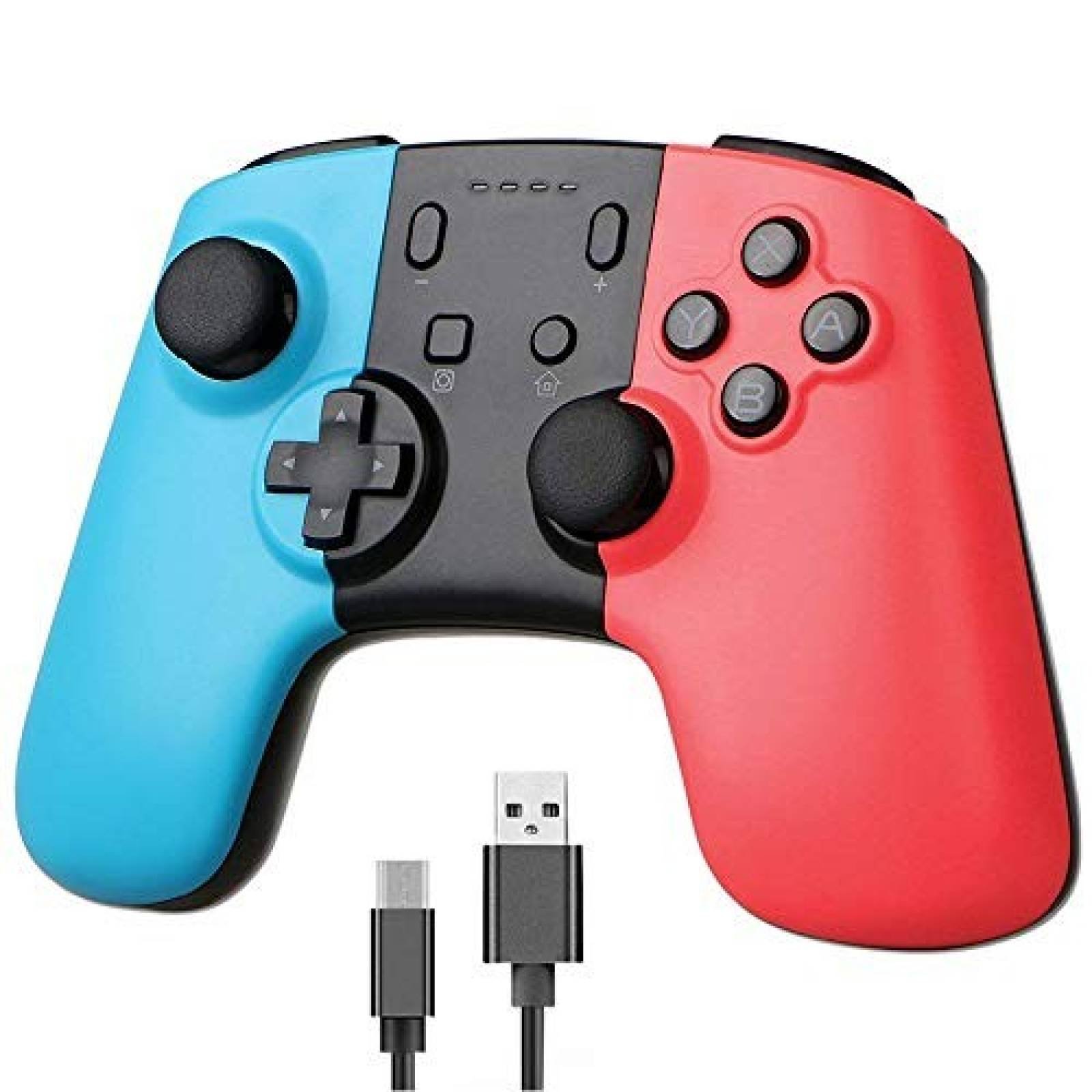 Control Gaming BISOZER para Nintendo Switch -Rojo Azul