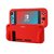 Funda Teyomi silicón NintendoSwitch y cristal templado -Rojo