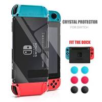 Funda Protectora Cristal Templado Nintendo Switch -Transp