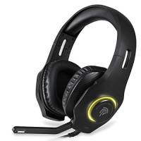 Diadema Gaming Easysmx Led Rgb Xbox One S X Ps4 Pc -Negro