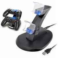 Cargador De Controles Ihk Para Ps4 Slim Ps4 Pro Ps4 Led