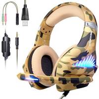 Diadema Gaming Beexcellent Ps4 Xboxone Pc Switch -Camuflaje
