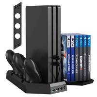 Estación De Carga Kootek Vertical Con Puertos Usb Para Ps4