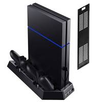 Estación De Carga Kootek Vertical Para Ps4 Y Ps4 Slim