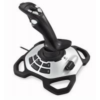 Joystick Pro Logitech Extreme 3D Para Windows -Negro