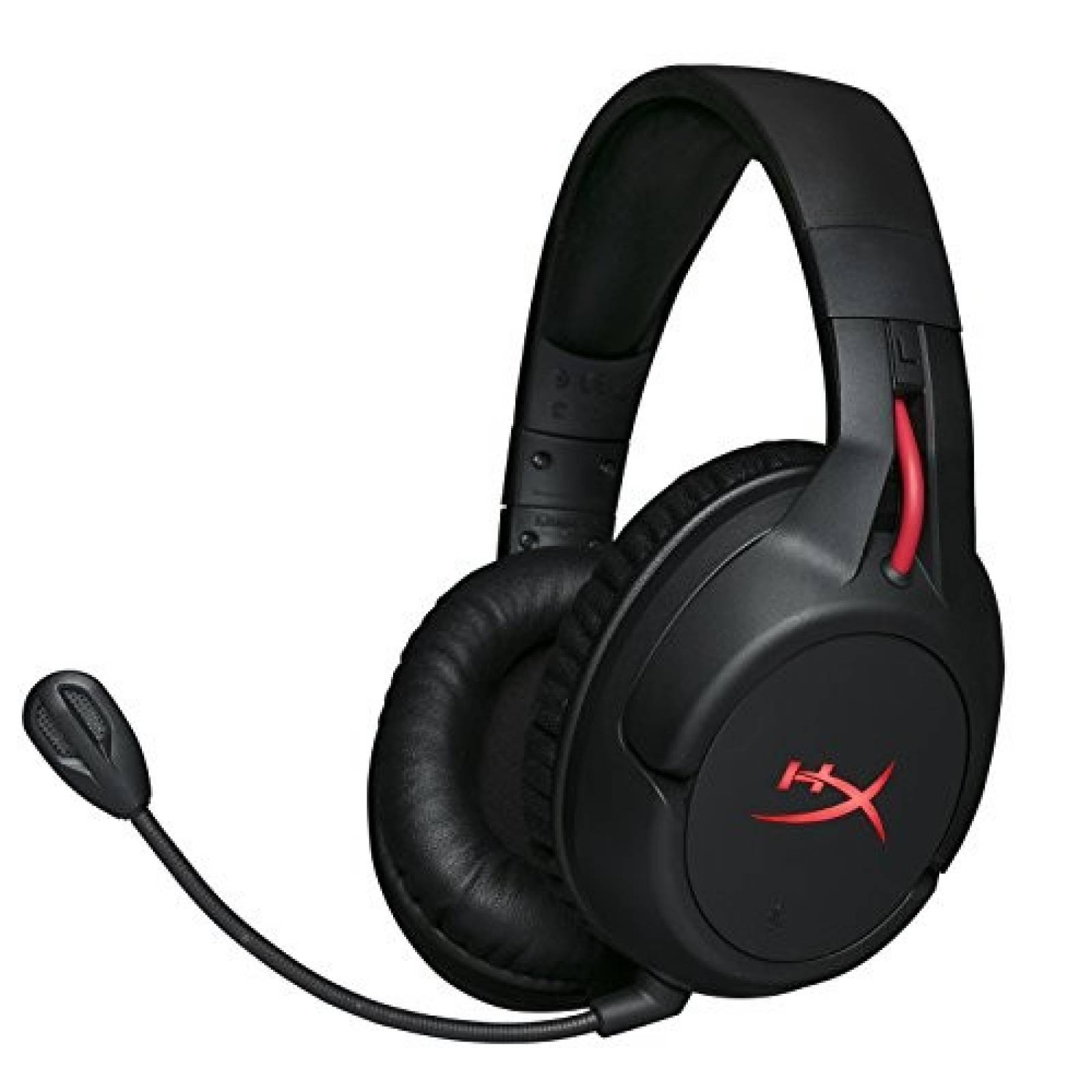 Audífonos Gamer Hyperx Hasta 30H Micrógono Removible -Rojo