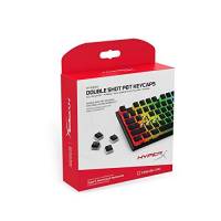 Teclado Gamer Hyperx Double Shot 104 Tecas Mecánics -Negro