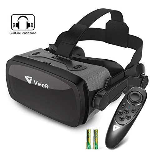 Visor de Realidad Virtual VeeR con control para smartphones