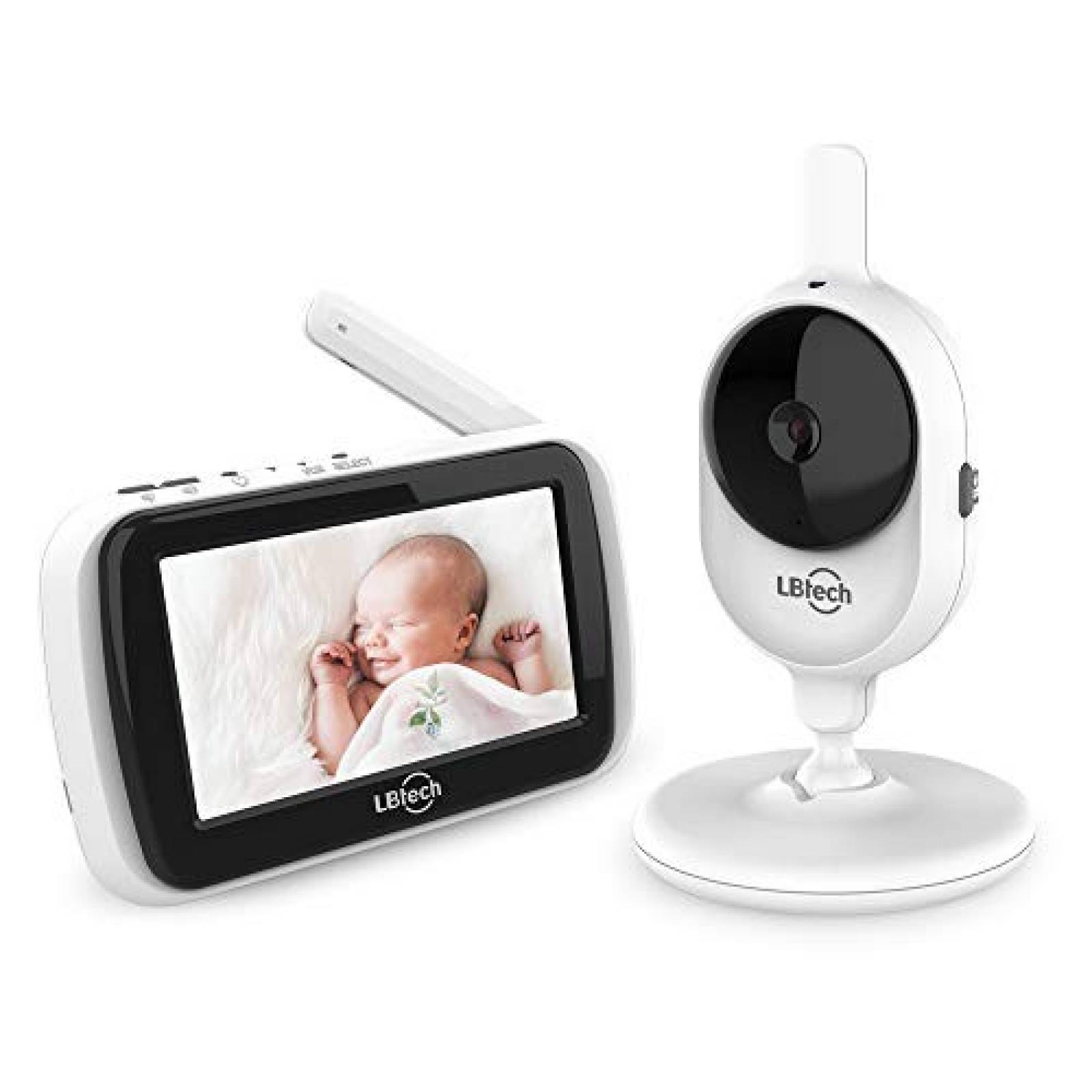 Monitor de bebé LBTech LCD de 4.3'' visión nocturna 290m