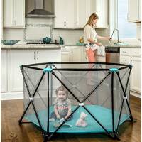 Corralito Regalo 1370 Ds 48X26 Pulgadas 6 Paneles -Aqua