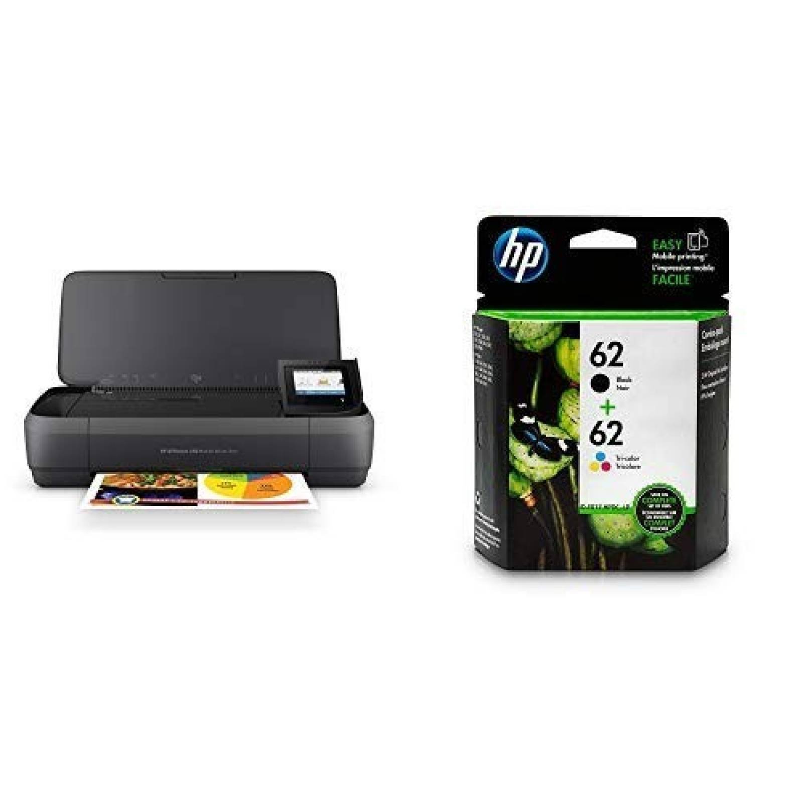Impresora HP OfficeJet 250 cartuchos incluidos 4 colores