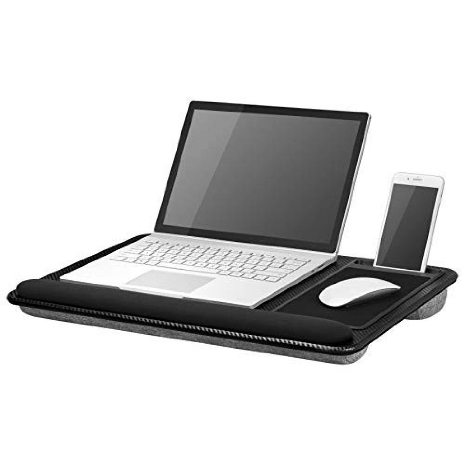 Escritorio portable Lap Desk para laptops hasta 15'' -Negro