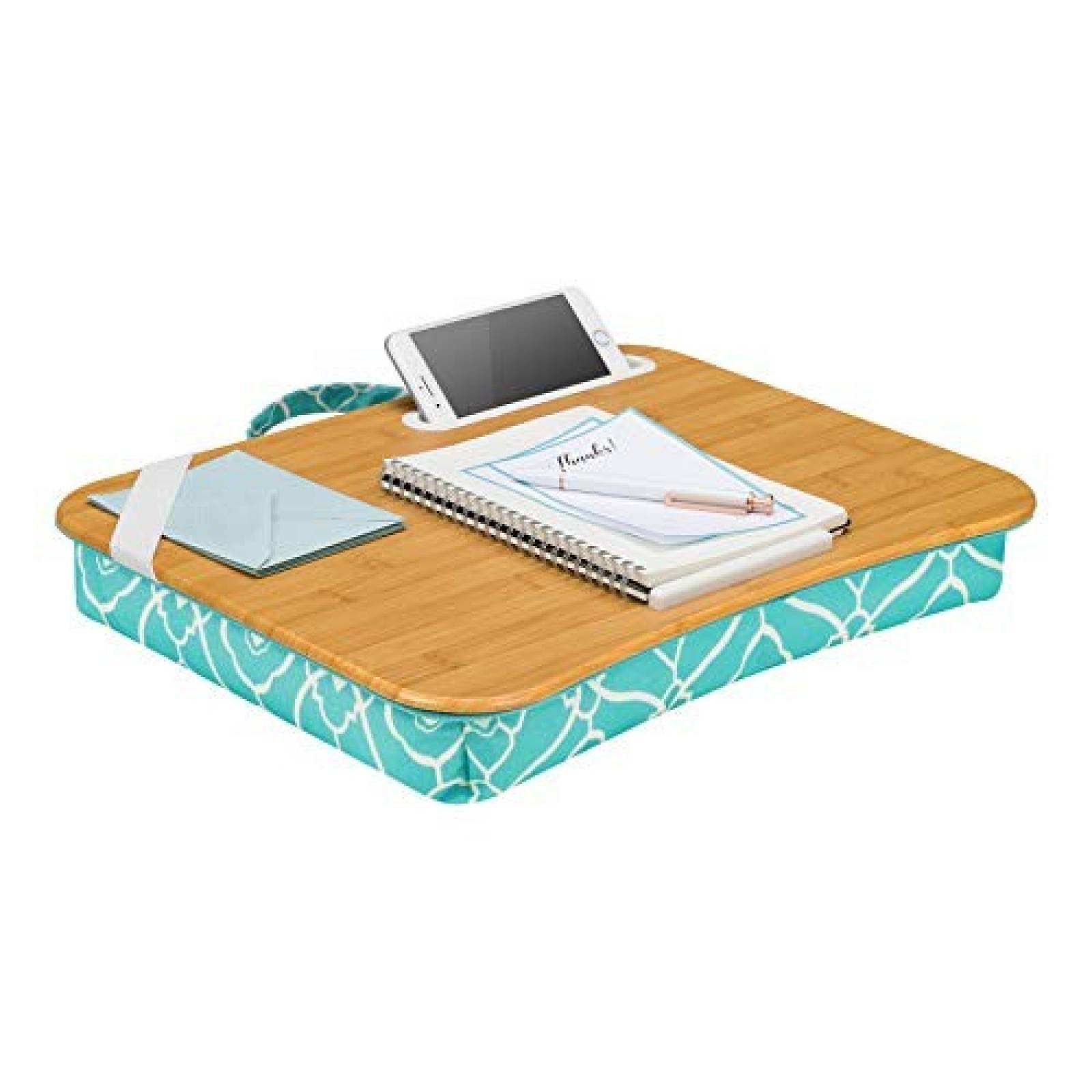 Escritorio portable Lap Desk para laptops hasta 15'' -Aqua