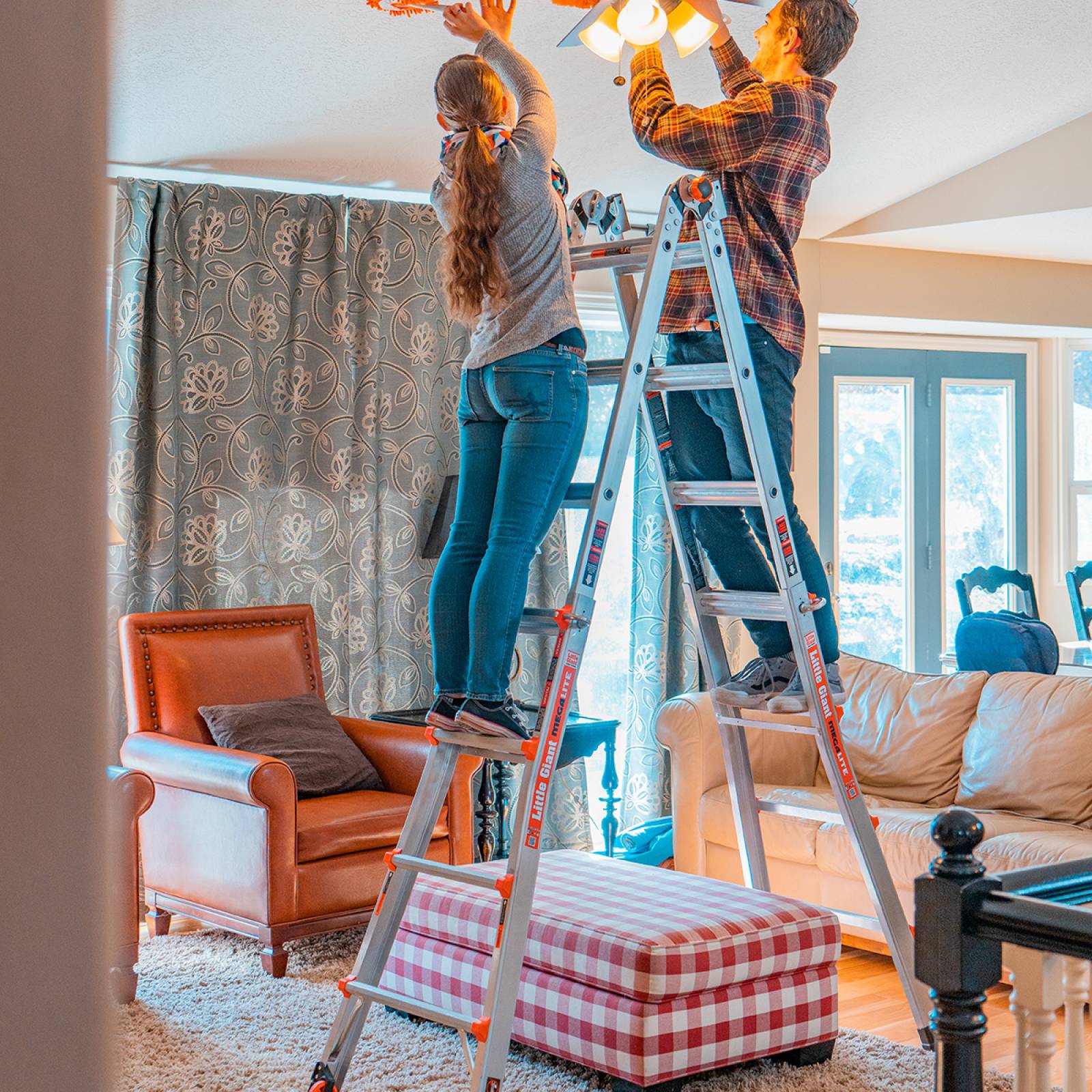 Escalera Multiposicion 17' MegaLite Little Giant 11517