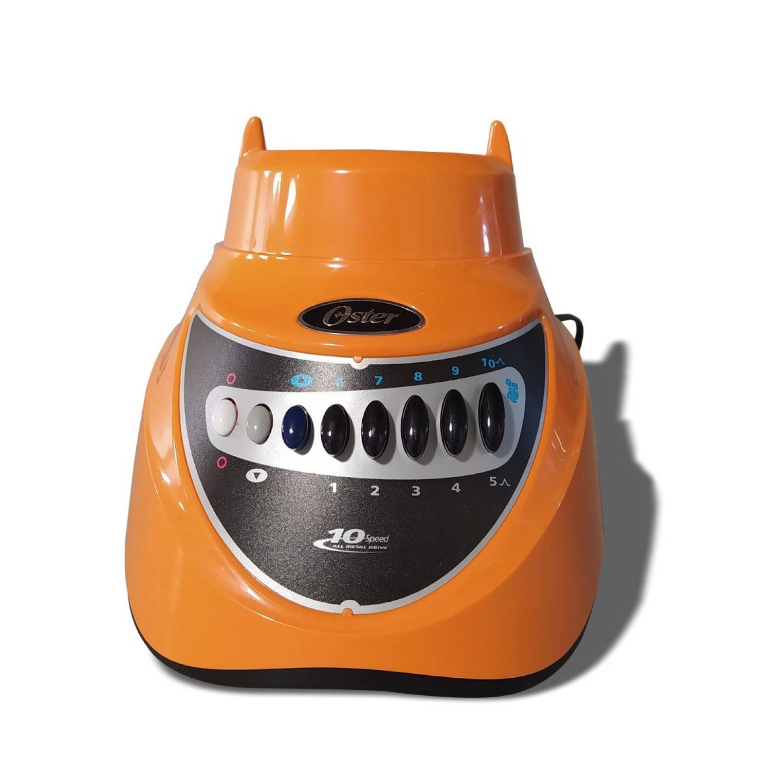 Licuadora 10 Velocidades Vaso de Plastico Naranja Oster Blstep7808n