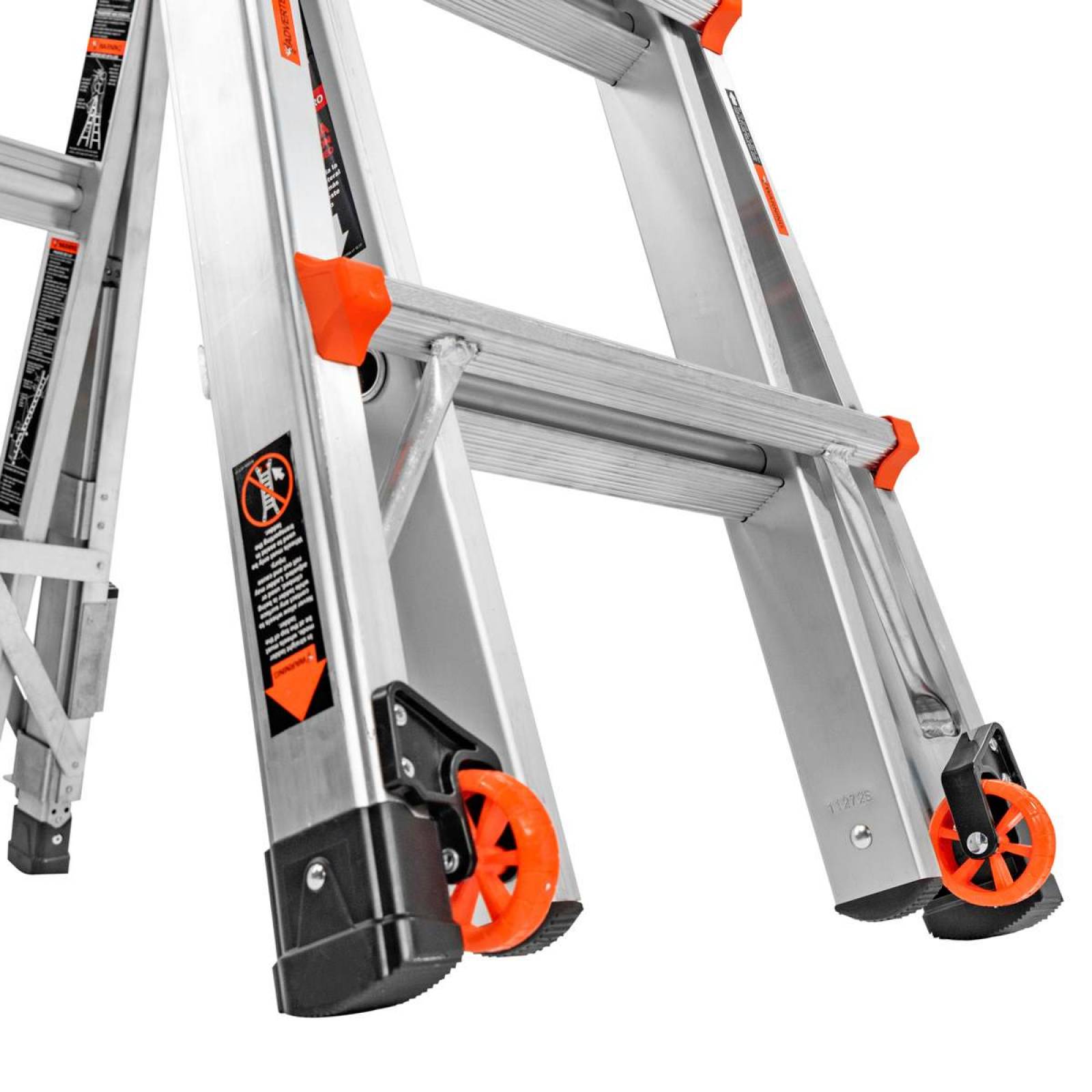 Escalera de Aluminio Multiposición 17' Tipo IA con Niveladores Leveler Little Giant 16517-803